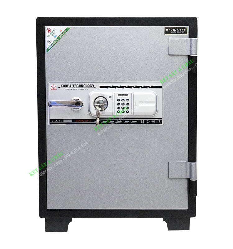 Két sắt lớn khóa điện tử chống trộm, chống cháy có két phụ, két con thân đứng 220kg $titlesp - $hienthicat