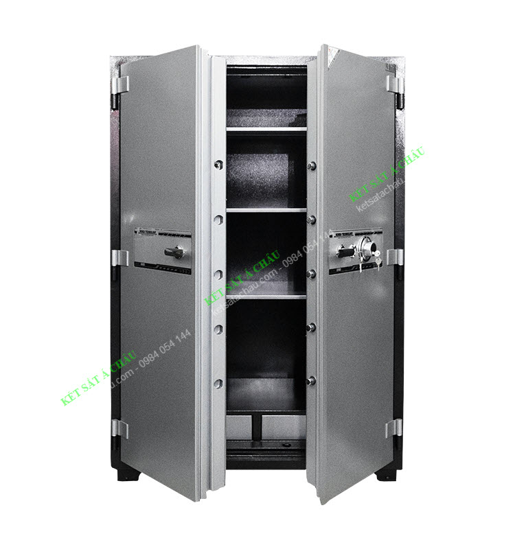 Két sắt 2 cửa khóa cơ kích thước lớn thường dùng công ty, ngân hàngx $titlesp - $hienthicat