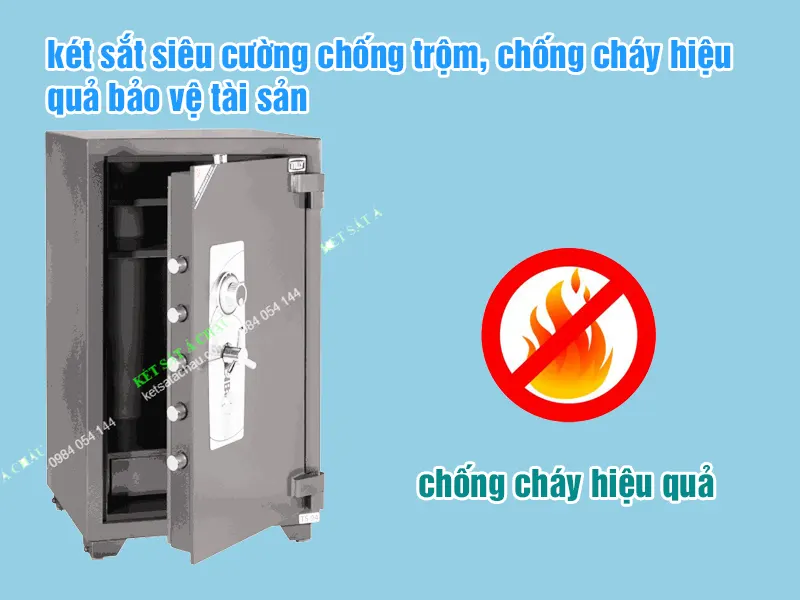 két sắt siêu cường chống trộm, chống cháy hiệu quả bảo vệ tài sản