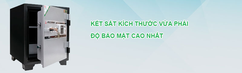 Két sắt trung bình khóa vân tay chống cháy thân đứng  